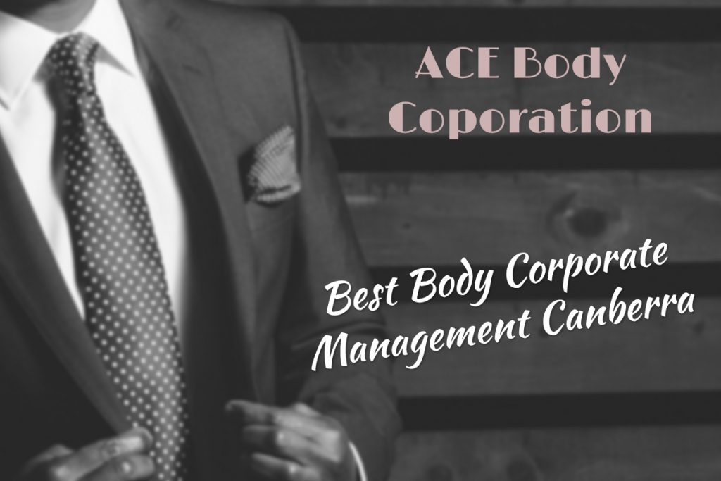 body corporate management Canberra