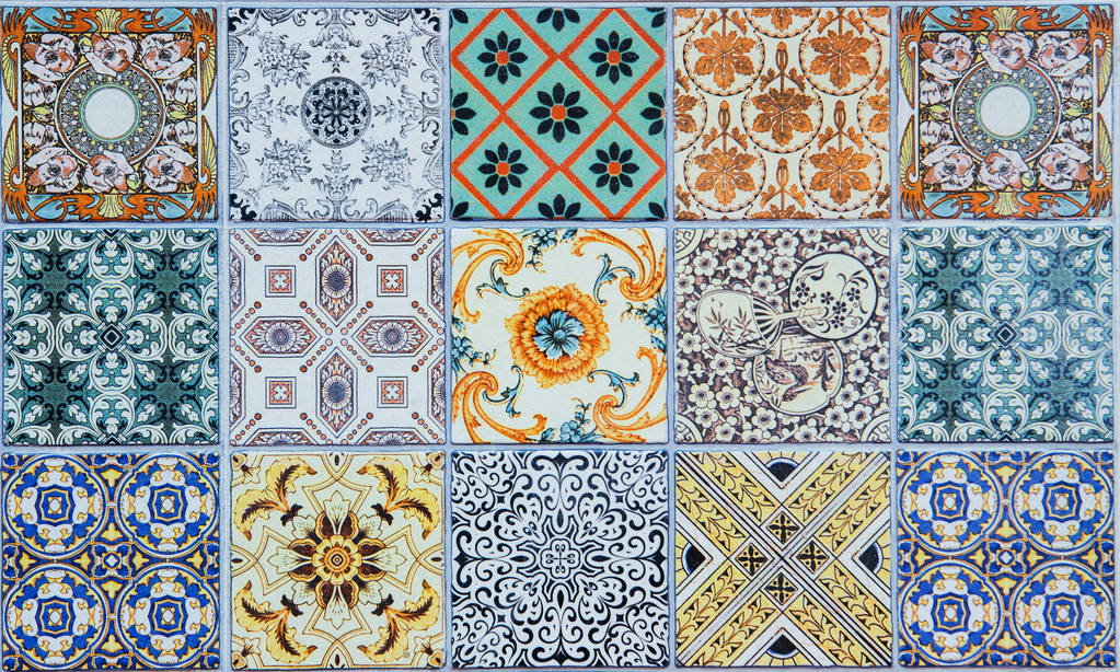 ceramic tiles patterns from Portugal